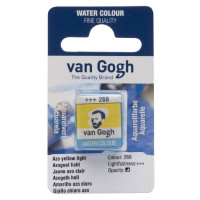 Краска акварельная Van Gogh (268), AZO Желтый светлый, кювета, Royal Talens
