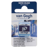 Краска акварельная Van Gogh (568), Перм. сине-фиолетовый, кювета, Royal Talens