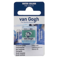 Фарба акварельна Van Gogh (661), Бірюзовий зелений, кювета, Royal Talens