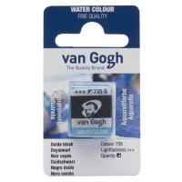 Краска акварельная Van Gogh (735), Черный оксид, кювета, Royal Talens