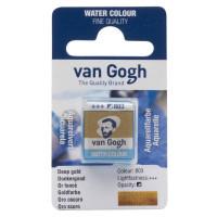 Краска акварельная Van Gogh (803), Темное золото, кювета, Royal Talens