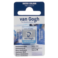 Фарба акварельна Van Gogh (843), Інтерферентний білий, кювета, Royal Talens