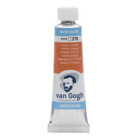Краска акварельная Van Gogh (278), Пирольный оранжевый, туба 10 мл, Royal Talens
