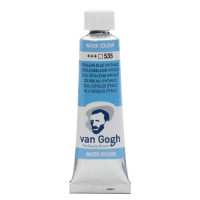Фарба акварельна Van Gogh (535), Церулеум блакитний ФЦ, туба 10 мл, Royal Talens