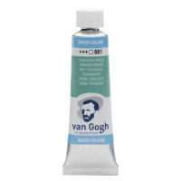 Краска акварельная Van Gogh (661), Бирюзовый зеленый, туба 10 мл, Royal Talens