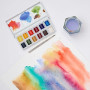 Набір акварелі Winsor Newton Cotman Sketchers, 12 кольорів, пензель