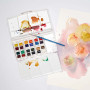 Набір акварелі Winsor Newton Cotman, 24 кольори, пензель