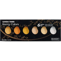 Набор акварели Gansai Tambi Starry Colors 6 кювет, Kuretake