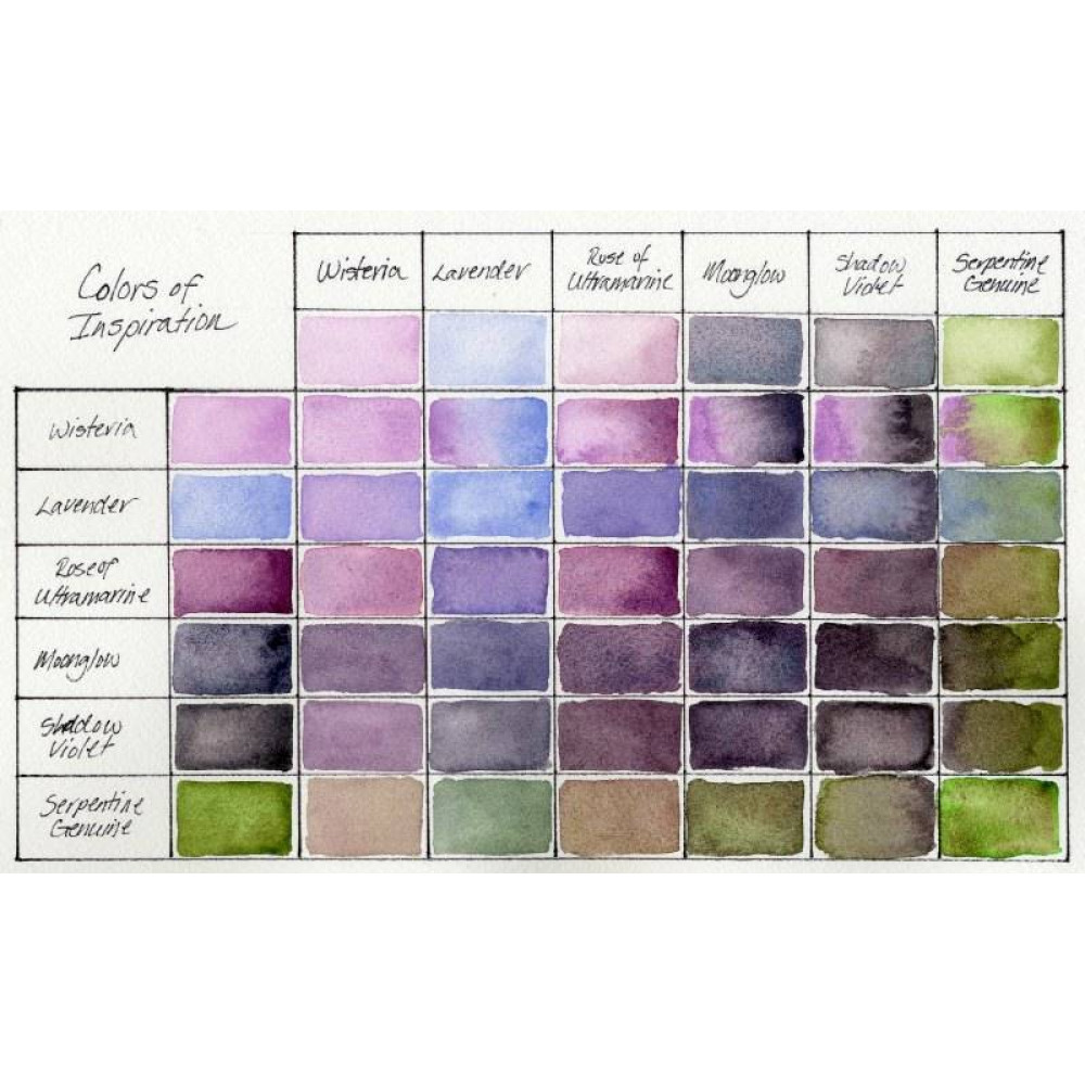Набір акварелі Daniel Smith Colors of Inspiration Half Pan, 6х1,8 мл у кюветах