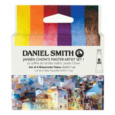 Набор акварели Daniel Smith Jansen Chow Set 1 в тубах, 6х5мл