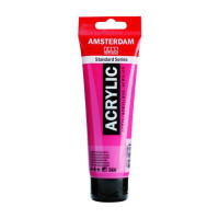 Краска акриловая AMSTERDAM, (366) Хинакридон розовый, 120 мл, Royal Talens