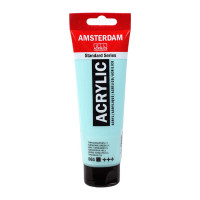 Краска акриловая AMSTERDAM 660 Бирюзовый светло-зеленый 120мл