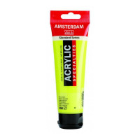 Краска акриловая AMSTERDAM, (256) Зеркальный желтый, 120 мл, Royal Talens