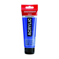 Краска акриловая AMSTERDAM, (512) Кобальт синий (Ультрамар.), 120 мл, Royal Talens