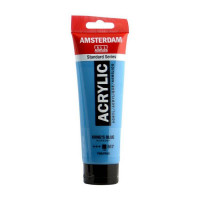 Краска акриловая AMSTERDAM, (517) Королевский синий, 120 мл, Royal Talens