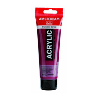 Краска акриловая AMSTERDAM, (567) Перм. красно-фиолетовый, 120 мл, Royal Talens
