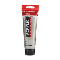 Краска акриловая AMSTERDAM, (815) Оловянный металлик ,120 мл, Royal Talens