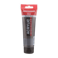 Краска акриловая AMSTERDAM, (840) Графит, 120 мл, Royal Talens