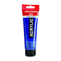 Краска акриловая AMSTERDAM, (570) Синий ФЦ, 120 мл, Royal Talens