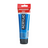 Краска акриловая AMSTERDAM, (582) Марганец фталово-синий, 120 мл, Royal Talens