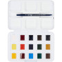Акварельні фарби Van Gogh Pocket box 12 кювет + 3 безкоштовно, Royal talens