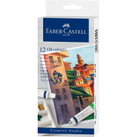 Набор масляных красок 12х9мл, Faber-Castell      