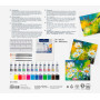 Подарунковий набір Faber-Castell акрил 12х9мл, 4 пензлі, полотно, 379280