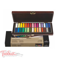 Набор сухой мягкой пастели, 30шт, Rembrandt Starter Set, General Selection, дер.коробка, Royal Talens